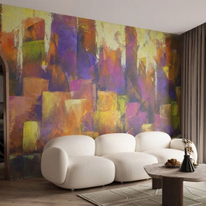 Fotótapéta Premium Sand - Metropolitán kompozíció - Absztrakció, Darab, Modern művészet - 100x70 cm