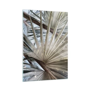 Üveg kép - Legyező a trópusokon - 50x70 cm