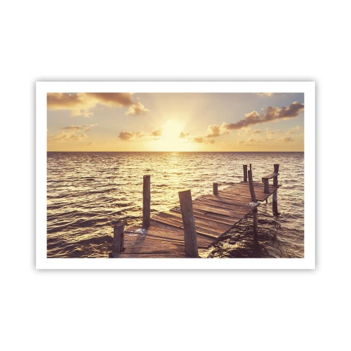 Poszter - A szelídség aranyföldje - 91x61 cm