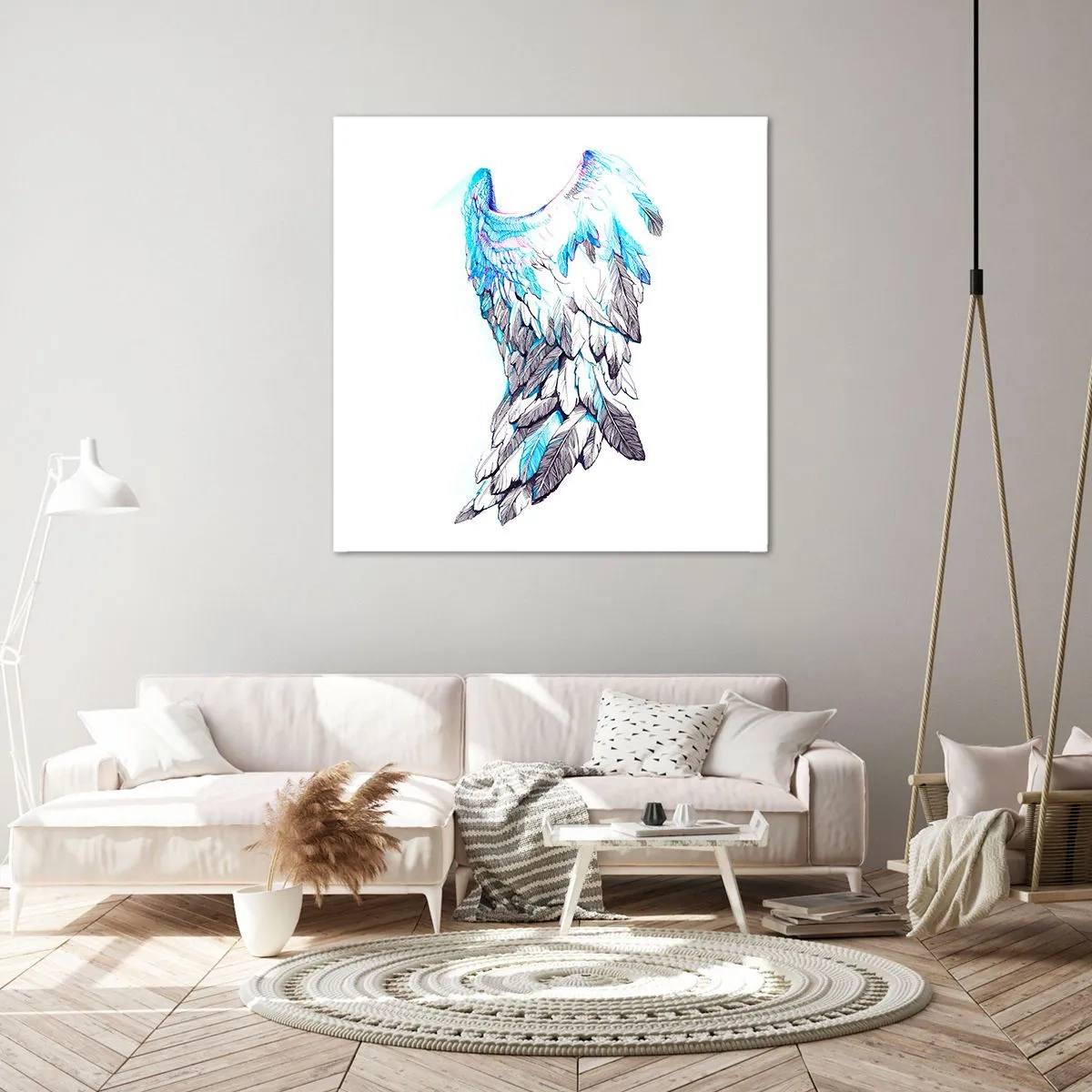 Vászonkép - Szükségem van szárnyakra - 40x40 cm