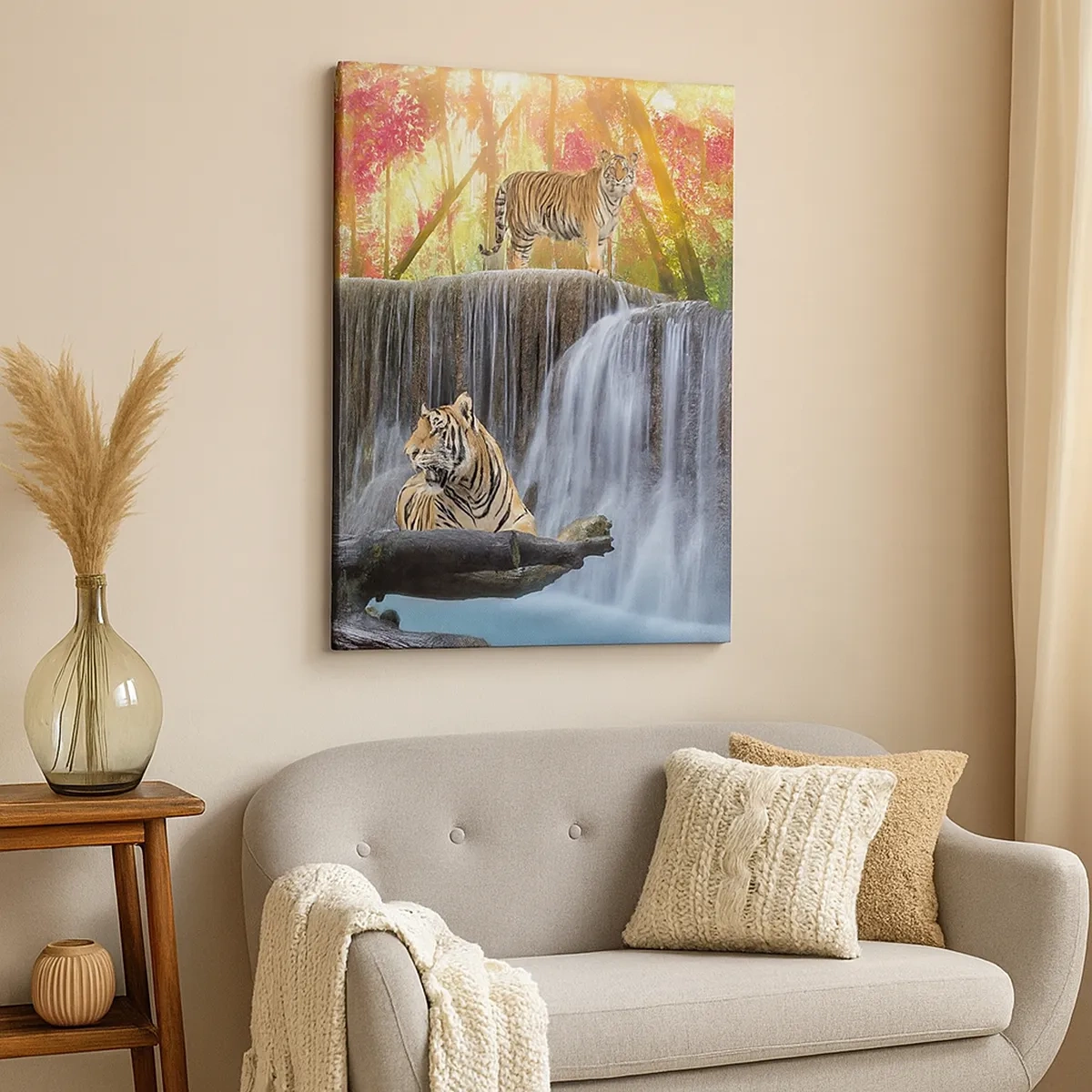 Vászonkép - Szürreális táj    - 50x70 cm