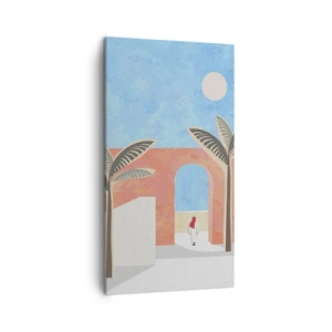 Vászonkép - Egy arab nap - 45x80 cm