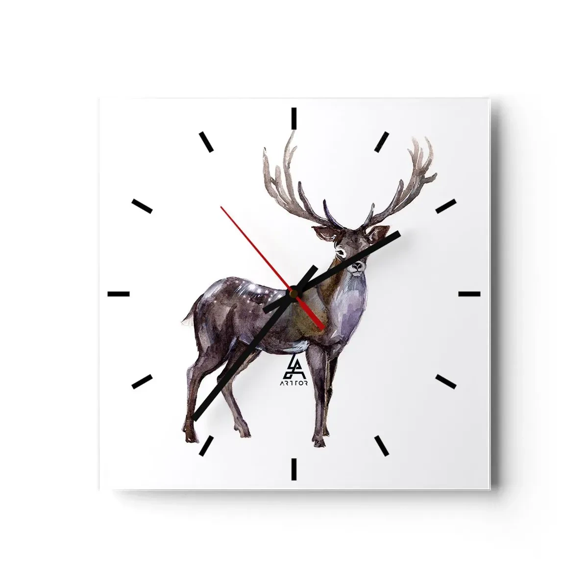 Falióra, Óra - Az északi erdő királya - 40x40 cm