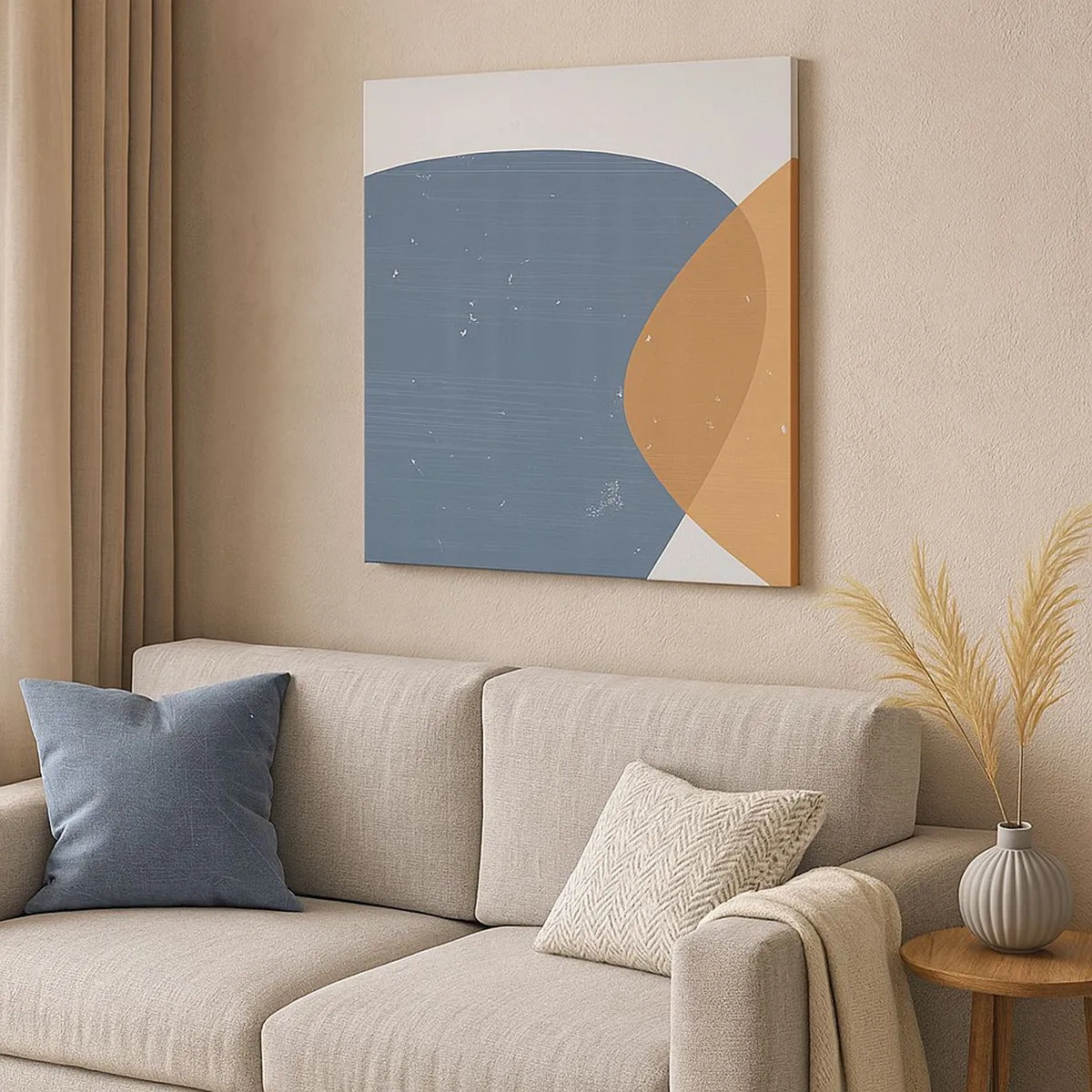 Vászonkép - Oválisok és hatások - 30x30 cm