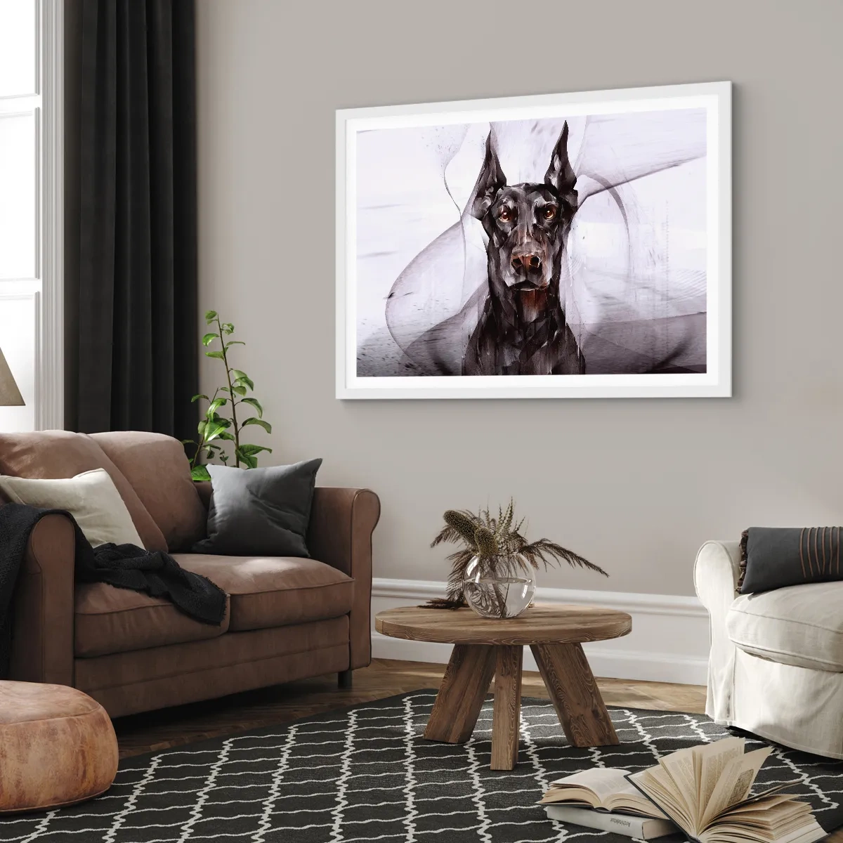 Poszter fekete keretben - Nemes születésű - 70x50 cm