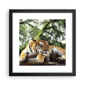 Poszter fehér keretben - Tisztelettel - 30x30 cm