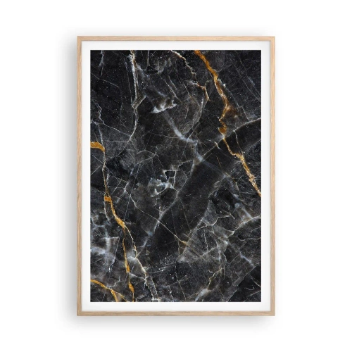 Poszter világos tölgy keretben - A kő belső élete - 70x100 cm