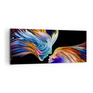 Vászonkép - Az energia és a fény fúziója - 100x40 cm