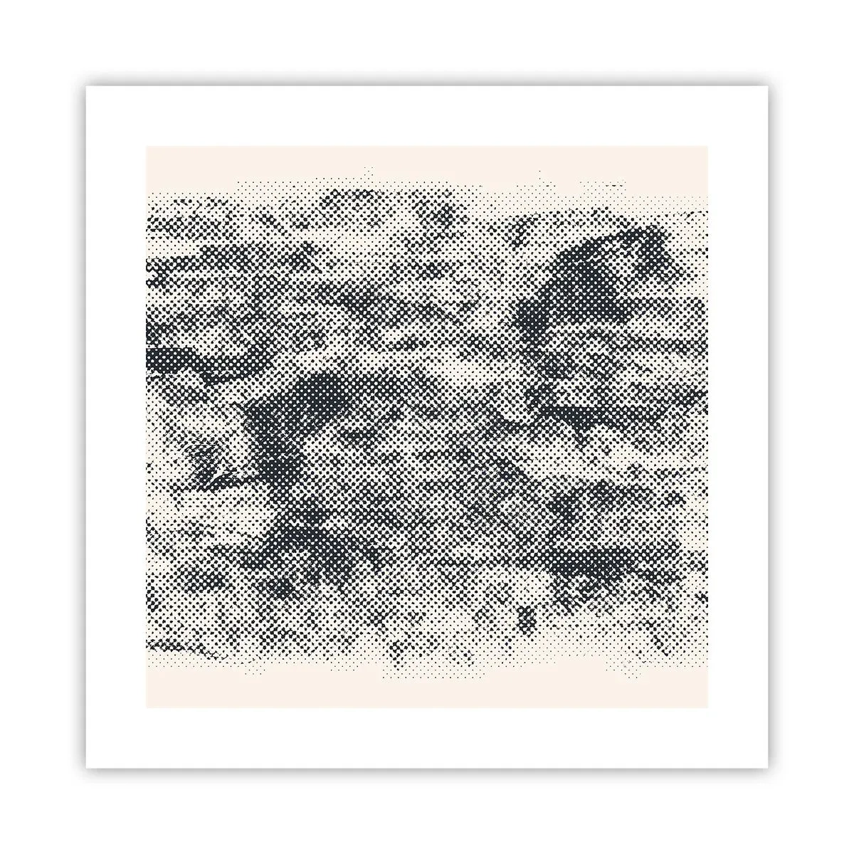 Poszter - Ködös kompozíció - 40x40 cm