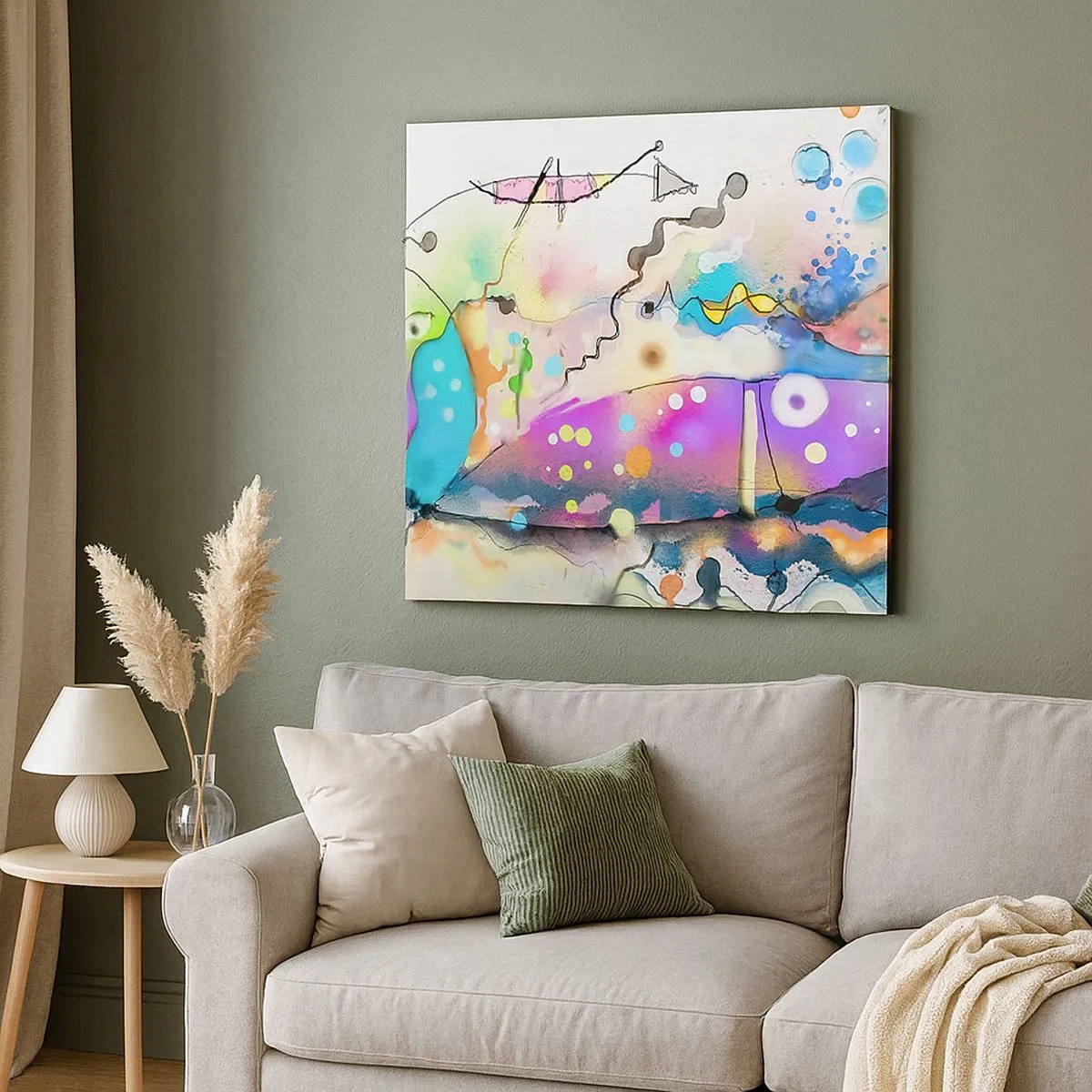 Vászonkép - Nincsenek szavak! - 30x30 cm