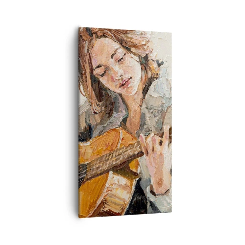 Vászonkép - Koncert gitárra és egy lány szívére - 55x100 cm