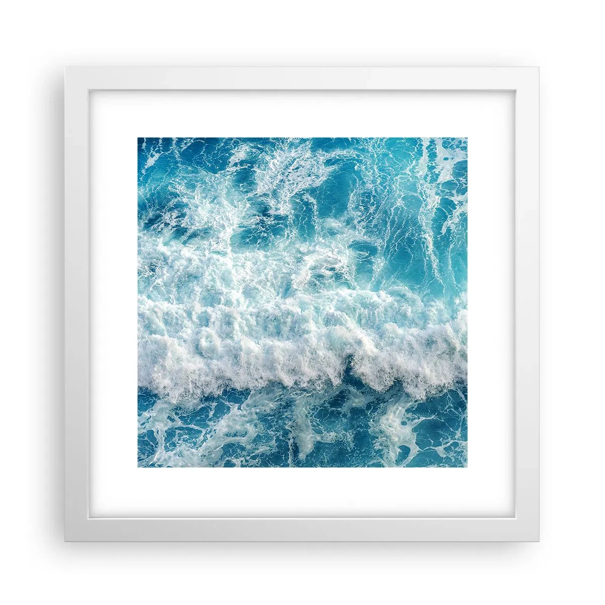 Poszter fekete keretben - Vidáman és ugrálva - 30x30 cm