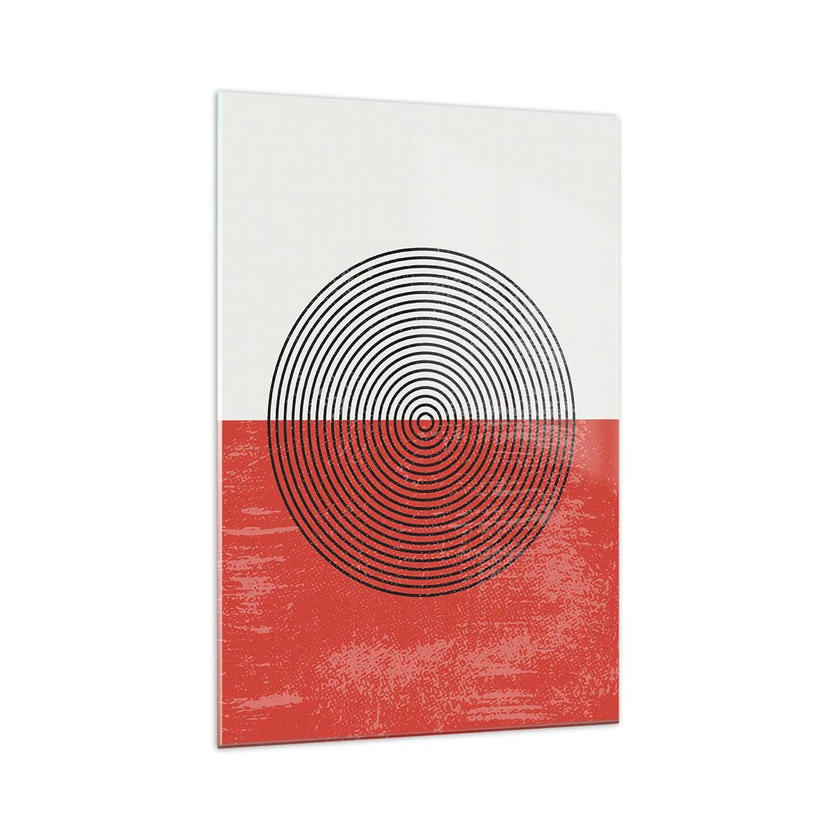 Üveg kép - Pont a célba - 70x100 cm