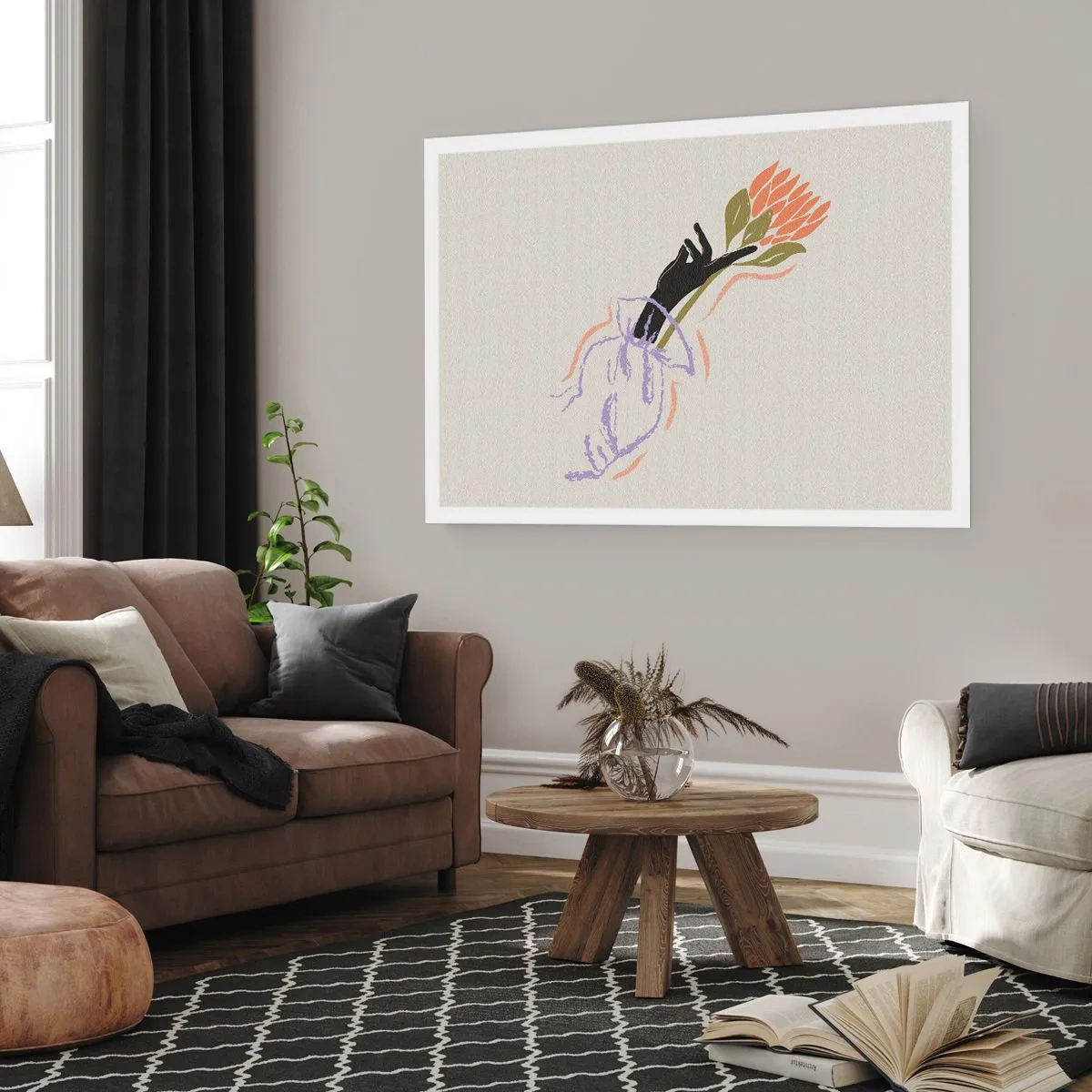 Poszter - Egy testvéri érintés - 70x50 cm