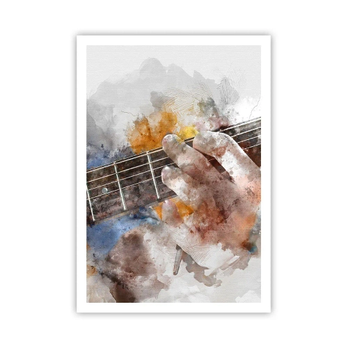 Poszter - Költészet a húrok között - 70x100 cm