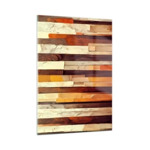 Üveg kép - Az erdei fák himnusza - 50x70 cm