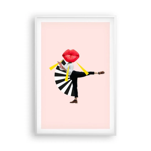 Poszter fekete keretben - Szürreális pop art - 61x91 cm