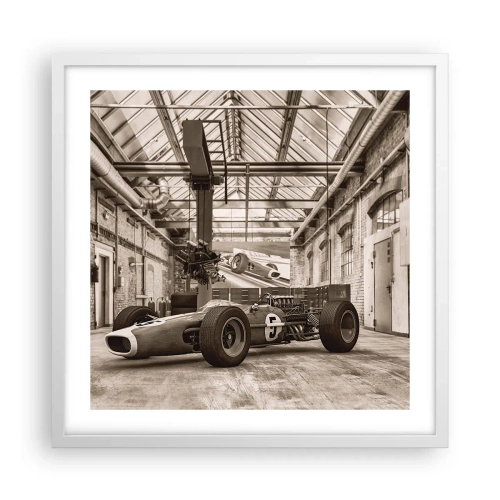 Poszter fekete keretben - A győztes pihenője - 50x50 cm