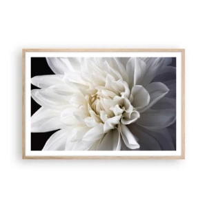 Poszter világos tölgy keretben - Menyasszony reggele - 91x61 cm