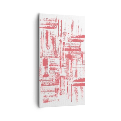 Vászonkép - A vörös város - 55x100 cm