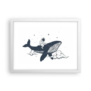 Poszter fekete keretben - Egy kozmikus kaland - 40x30 cm