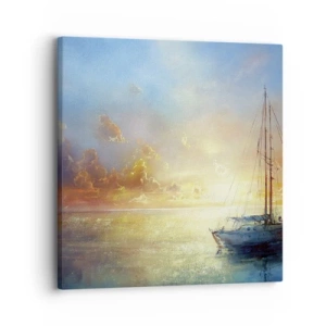 Vászonkép - Egy arany öbölben - 30x30 cm
