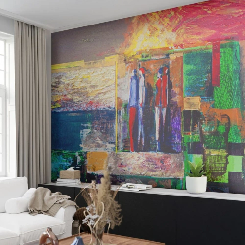 Fotótapéta Premium Canvas - Kapcsolatok és érzelmek - Absztrakció, Emberek, Darab - 150x105 cm