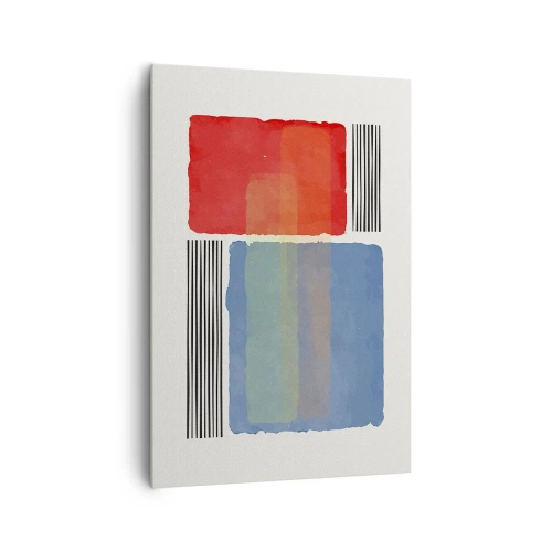 Vászonkép - A geometria szelleme és betűje - 70x100 cm