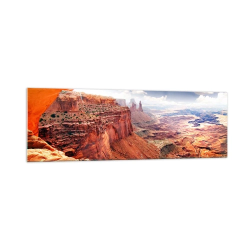 Üveg kép - Maga a természet faragta - 160x50 cm