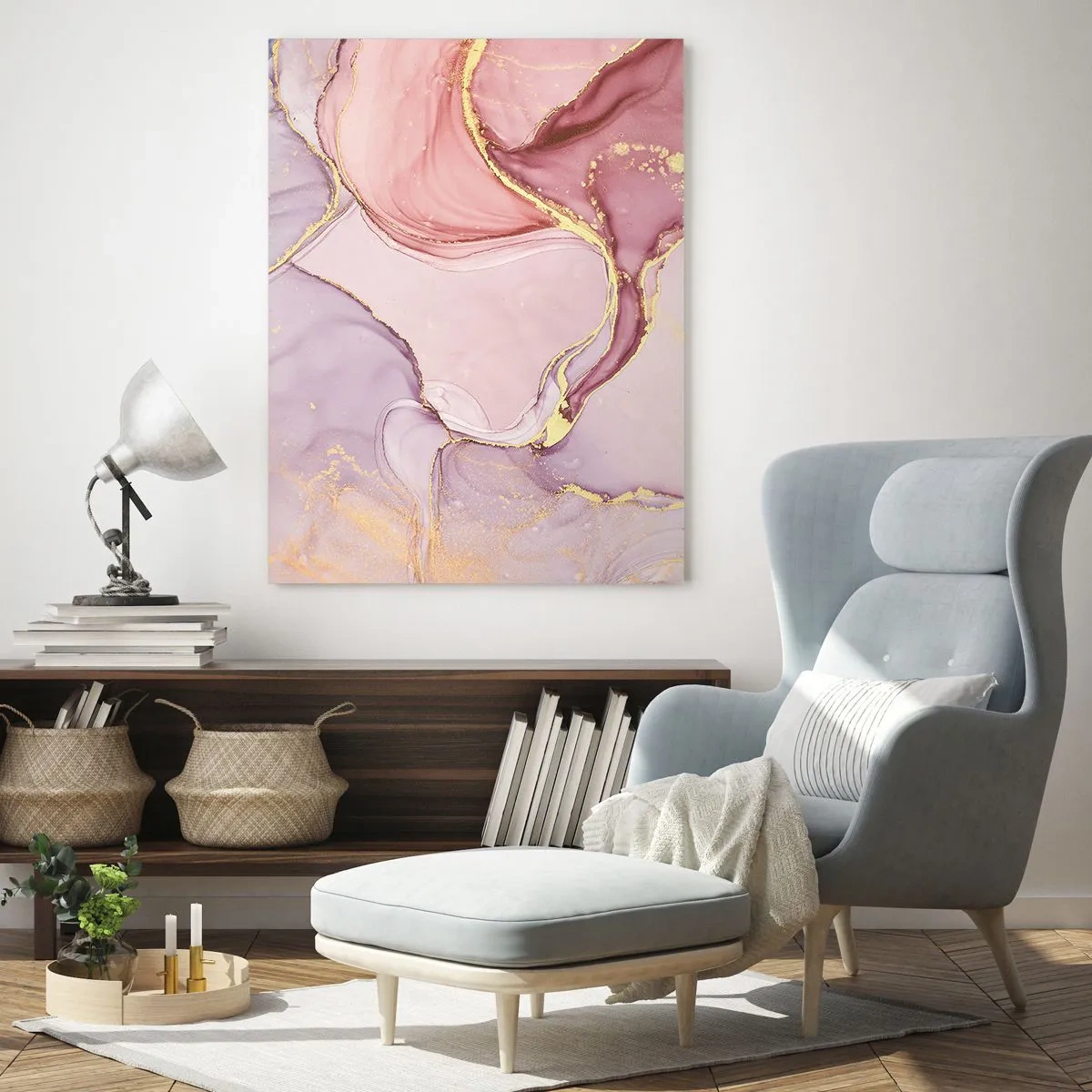 Üveg kép - A színek simogatása - 70x100 cm