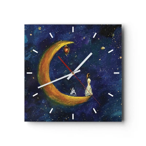 Falióra, Óra - A világ hívása - 30x30 cm