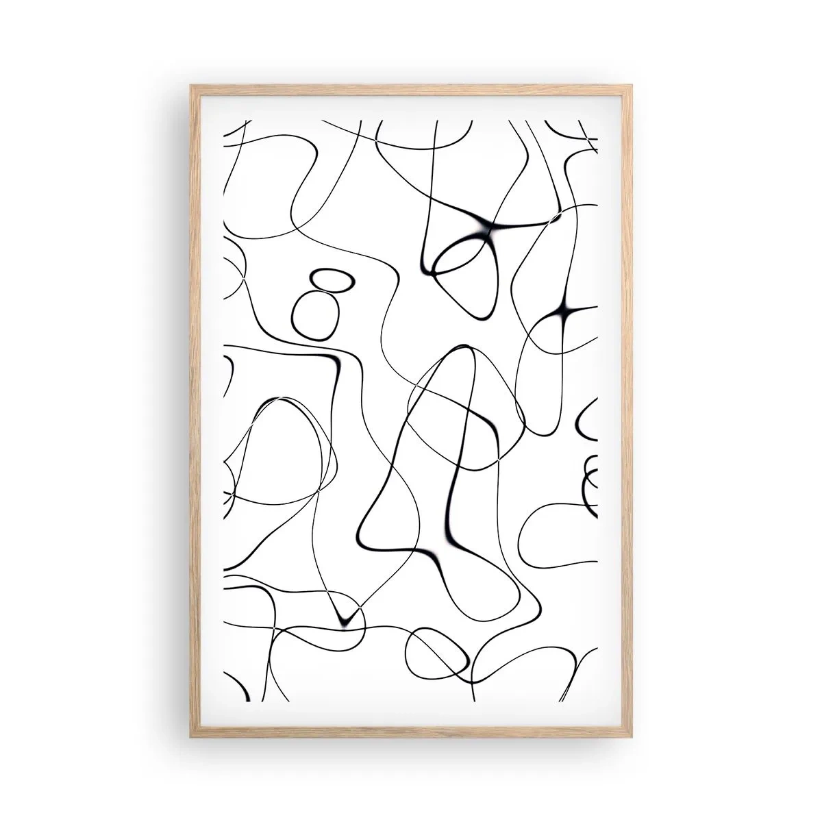 Poszter világos tölgy keretben - Életutak, sorsok - 61x91 cm