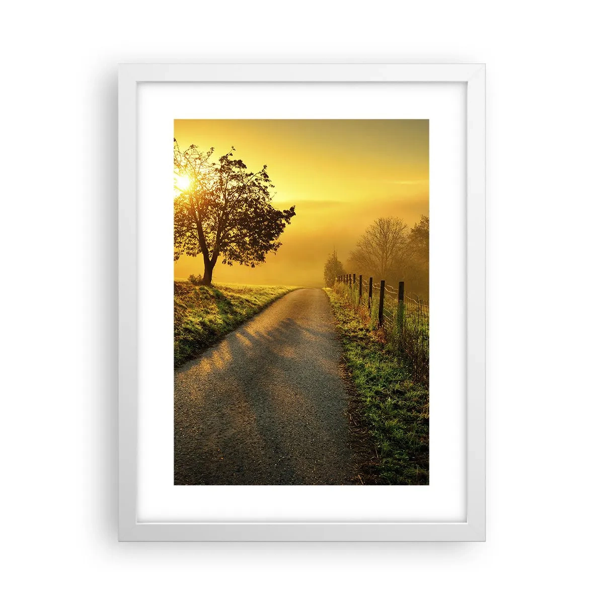 Poszter fekete keretben - Mézes délután - 30x40 cm