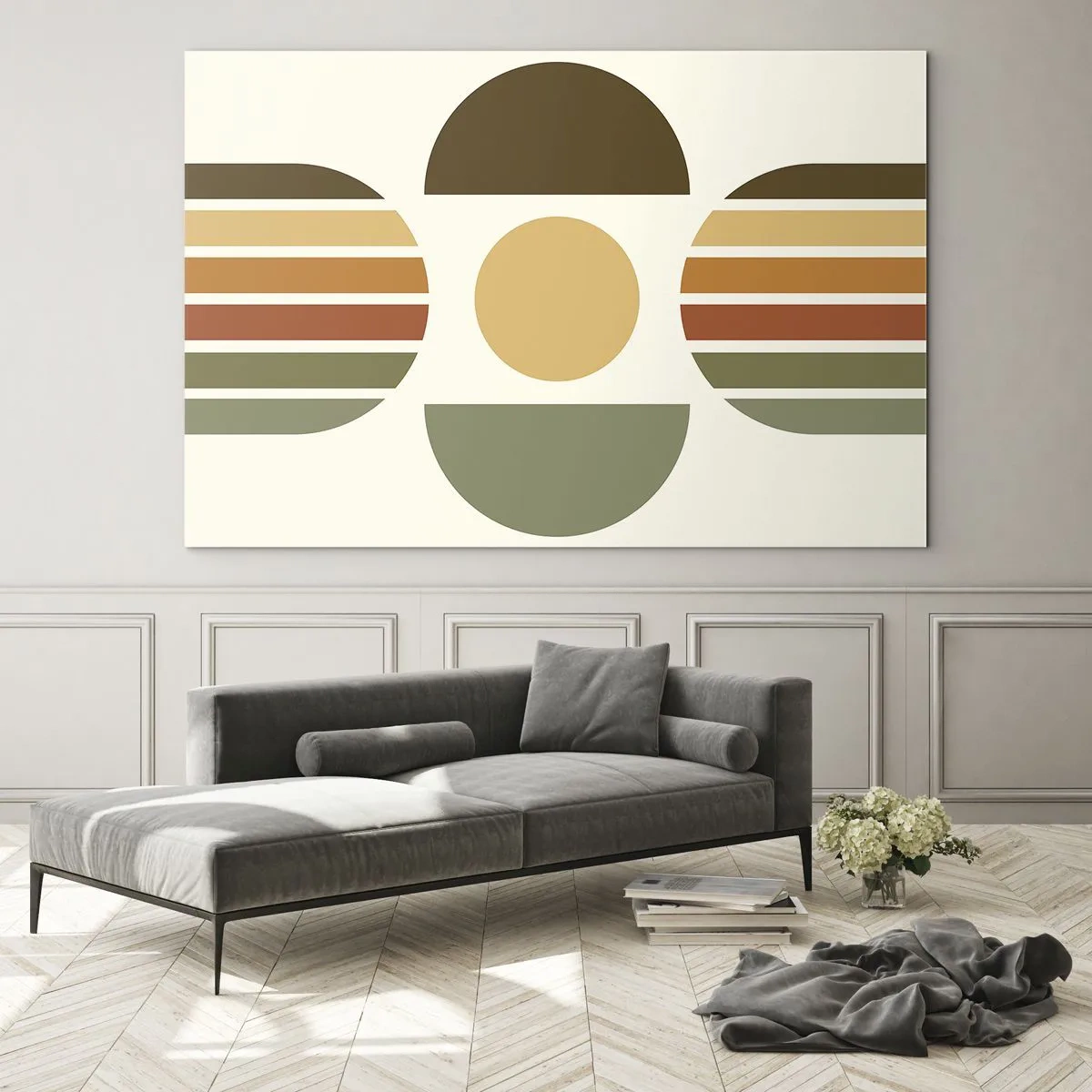 Üveg kép - A Föld színeiben - 100x70 cm