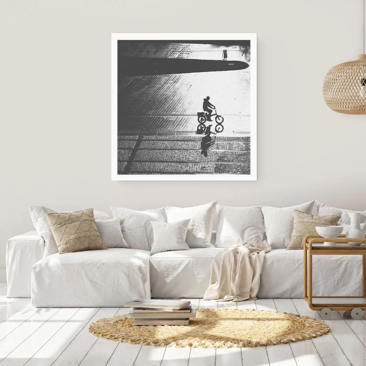 Poszter - Előre, a városon keresztül - 40x40 cm