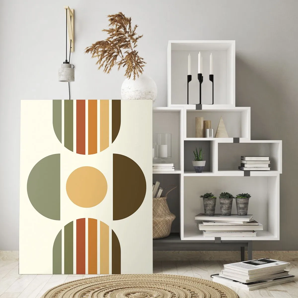 Üveg kép - A Föld színeiben - 50x70 cm