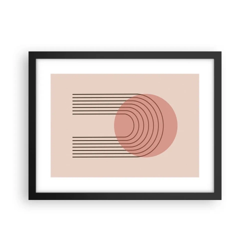 Poszter fehér keretben - Ellenállhatatlan vonzalom - 40x30 cm