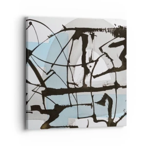 Vászonkép - Mindennek ellenére kék - 40x40 cm