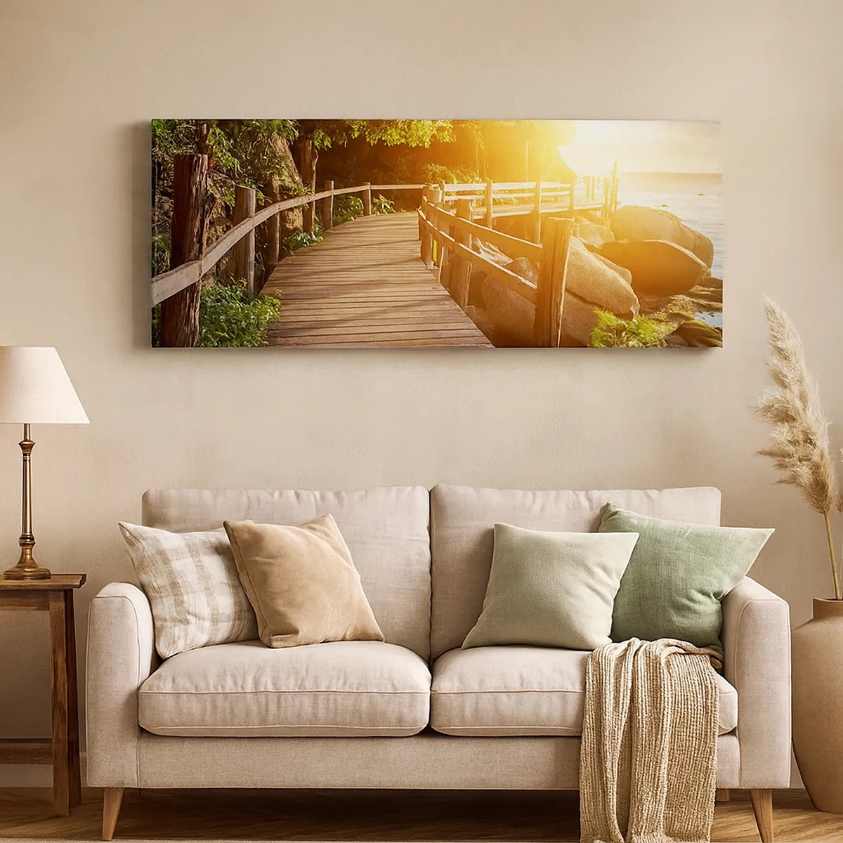 Vászonkép - Újabb kanyar, újabb csoda - 30x30 cm