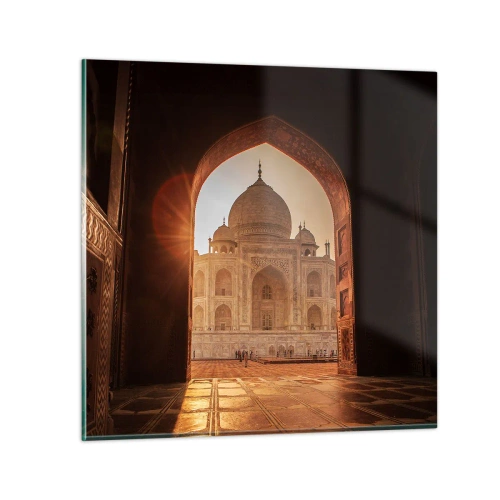 Üveg kép - A földöntúli szerelem emlékműve - 70x70 cm