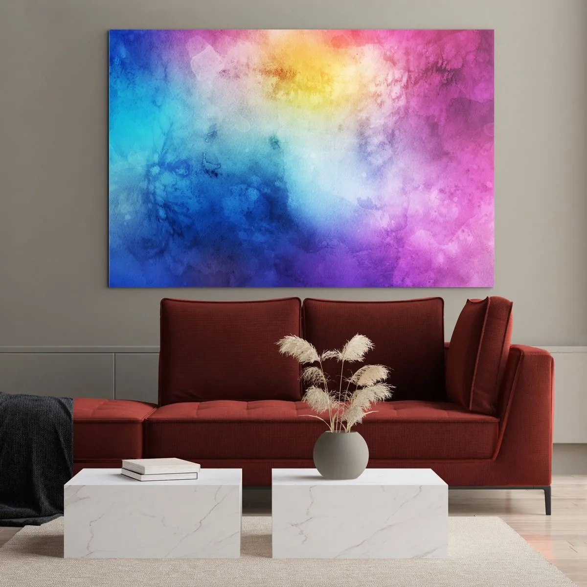 Üveg kép - Majdnem a hetedik mennyországban - 100x70 cm