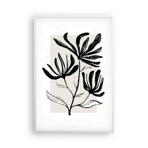 Poszter fekete keretben - Vázlat egy herbáriumhoz - 61x91 cm