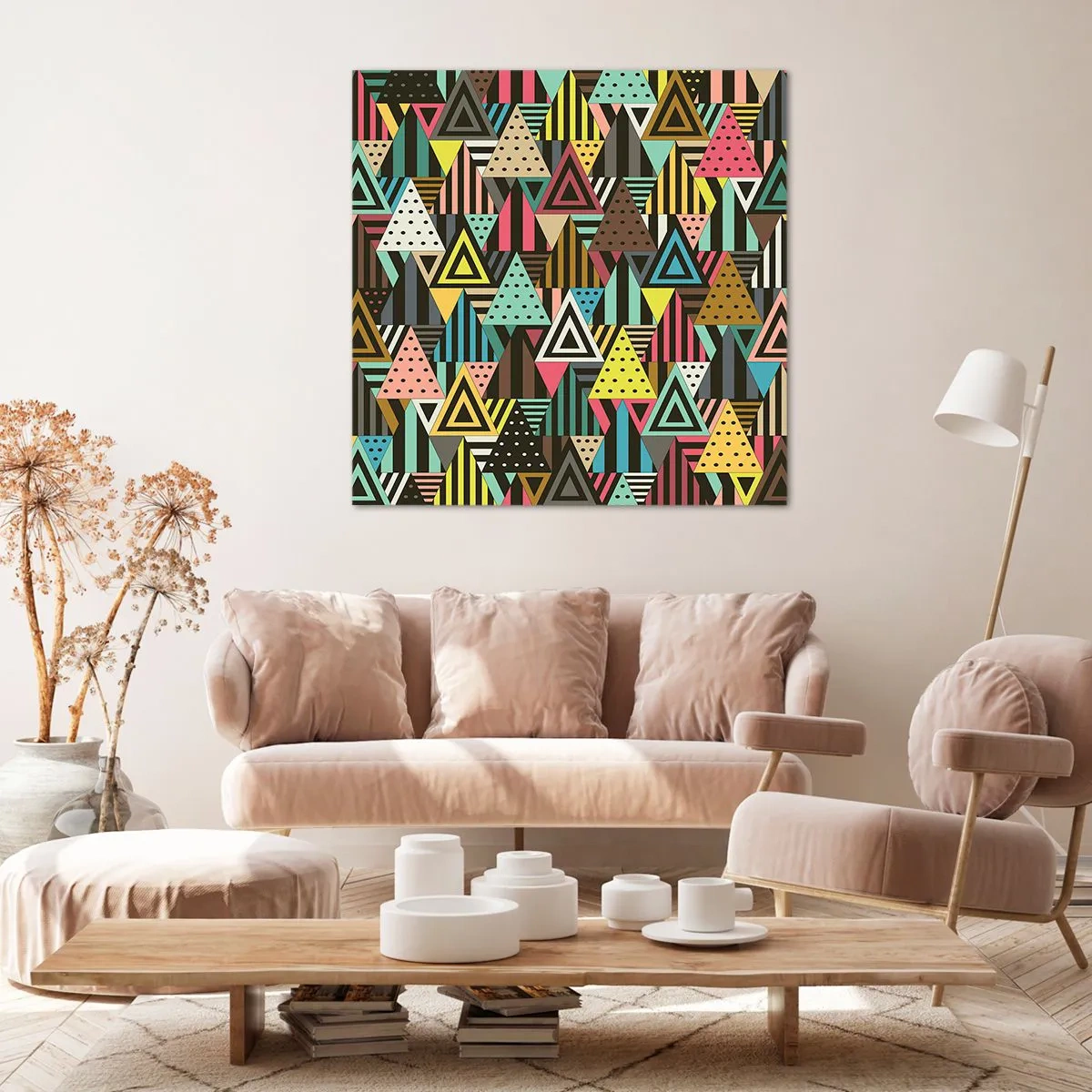 Vászonkép - Hármas ritmusban - 60x60 cm