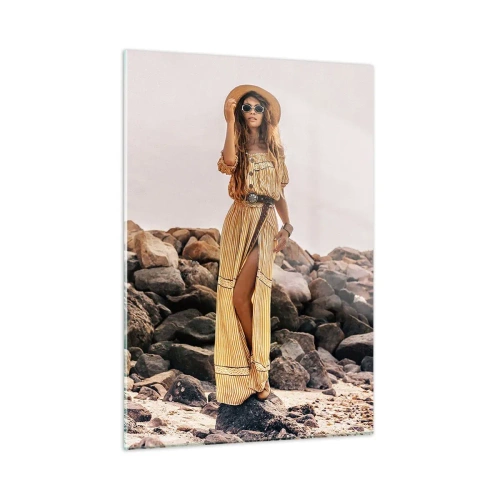 Üveg kép - A kövek varázsa - 50x70 cm