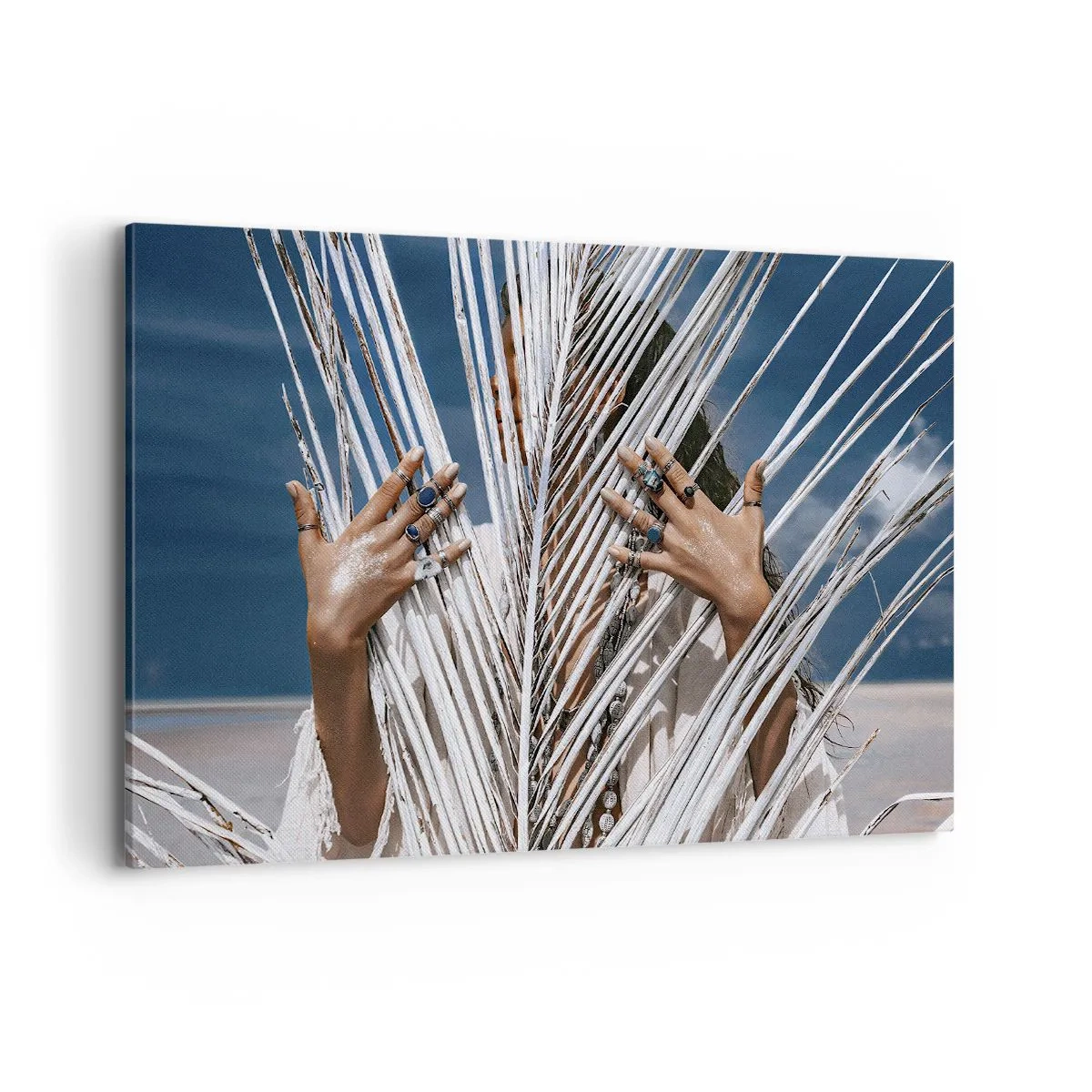 Vászonkép - Sámán asszonya? - 120x80 cm