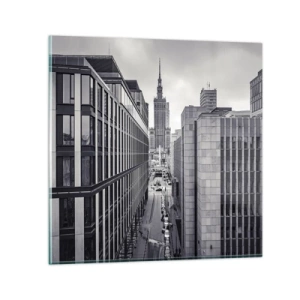 Üveg kép - Varsói völgy - 40x40 cm