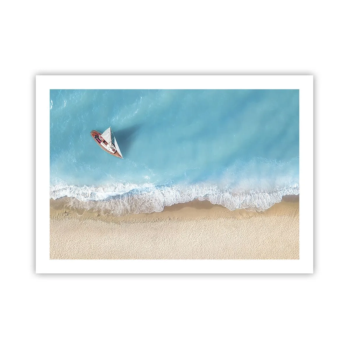 Poszter - A kék és az arany határán - 70x50 cm