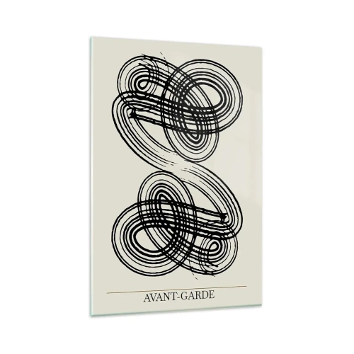 Üveg kép - Spontán jött ki - 80x120 cm