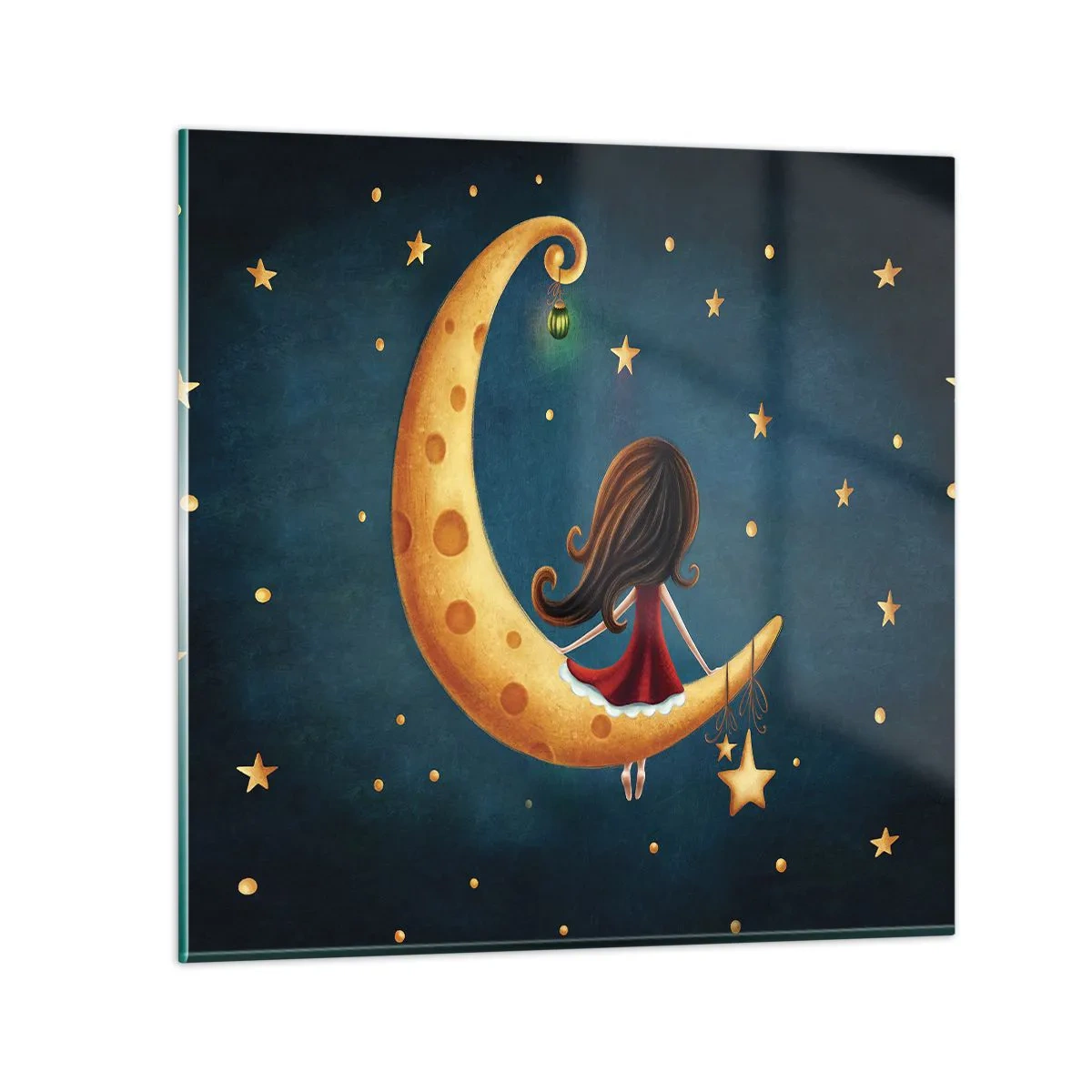 Üveg kép - Egyszer volt… - 70x70 cm