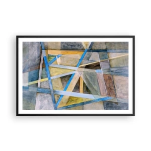 Poszter fehér keretben - Egyenesen vagy átlósan? - 91x61 cm